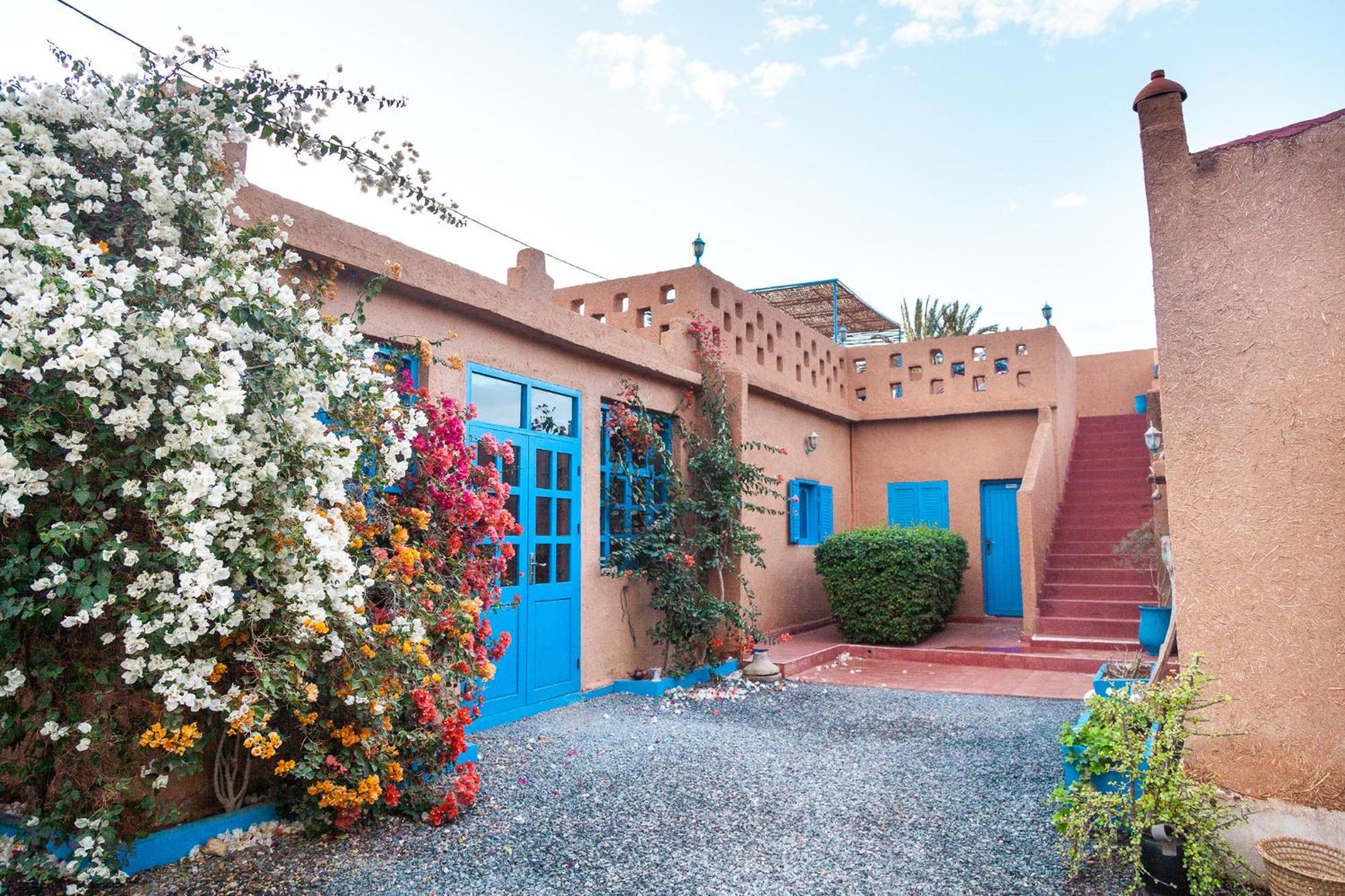 La Maison De L'Homme Bleu Aït Boukha Exterior foto
